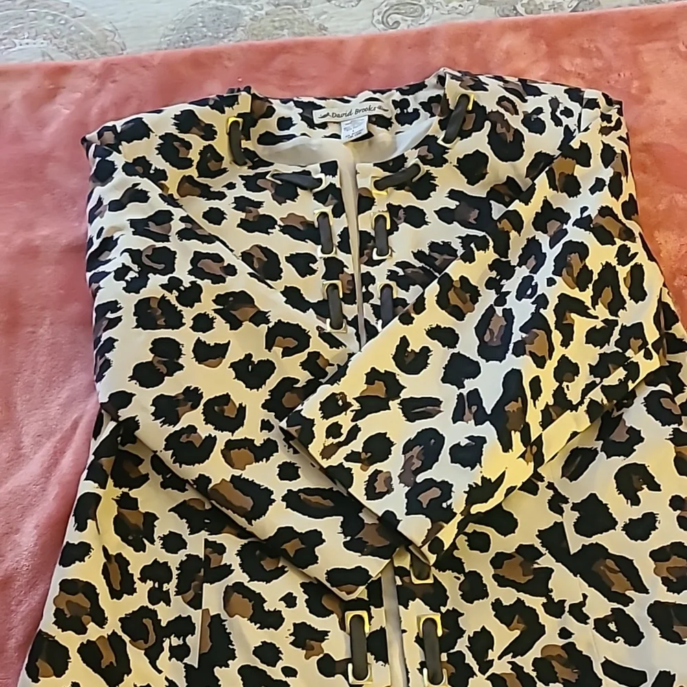 David Brooks Leporad Print Jacket - Picture 8 of 11